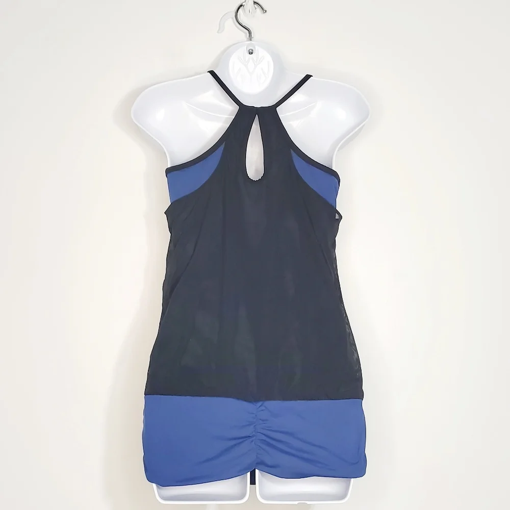 Gaiam Womens Sports blue and black top - Picture 9 of 12